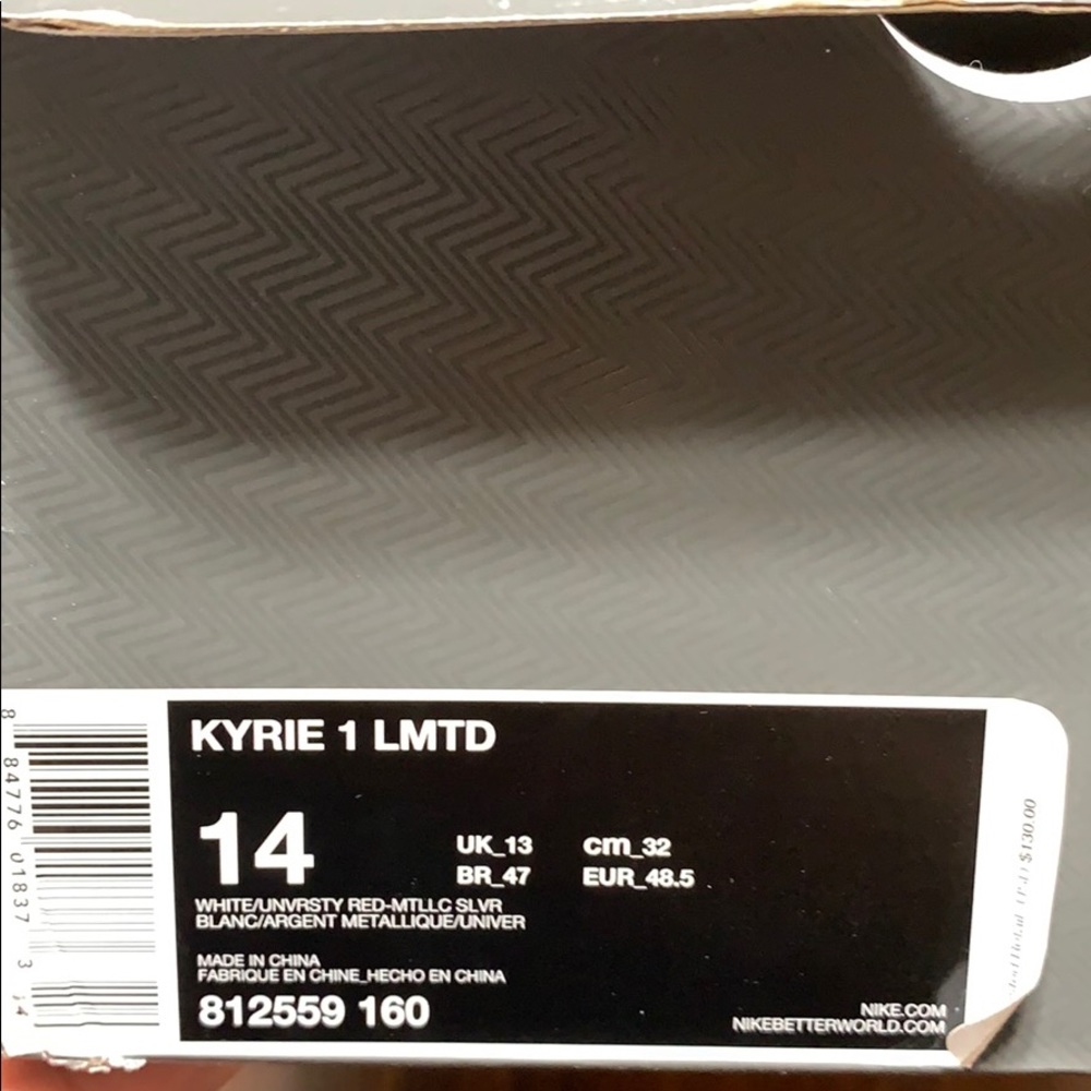 Kyrie Double Nickle 1s. Size 14. - Picture 6 of 7